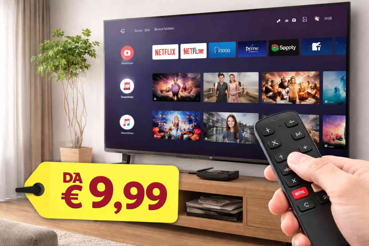 Smart Tv a € 10